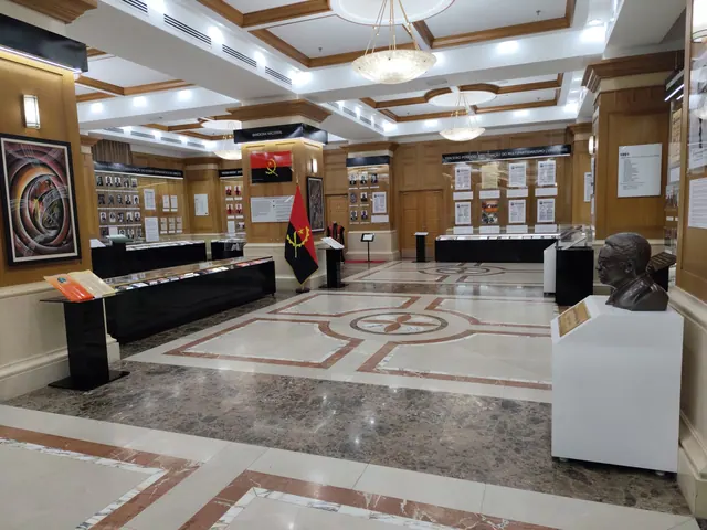 Sala da Galeria do Constitucionalismo Angolano
