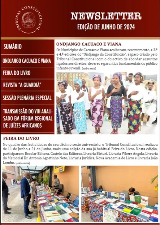 Fotografia: Newsletter Tribunal Constitucional edição de Junho de 2024