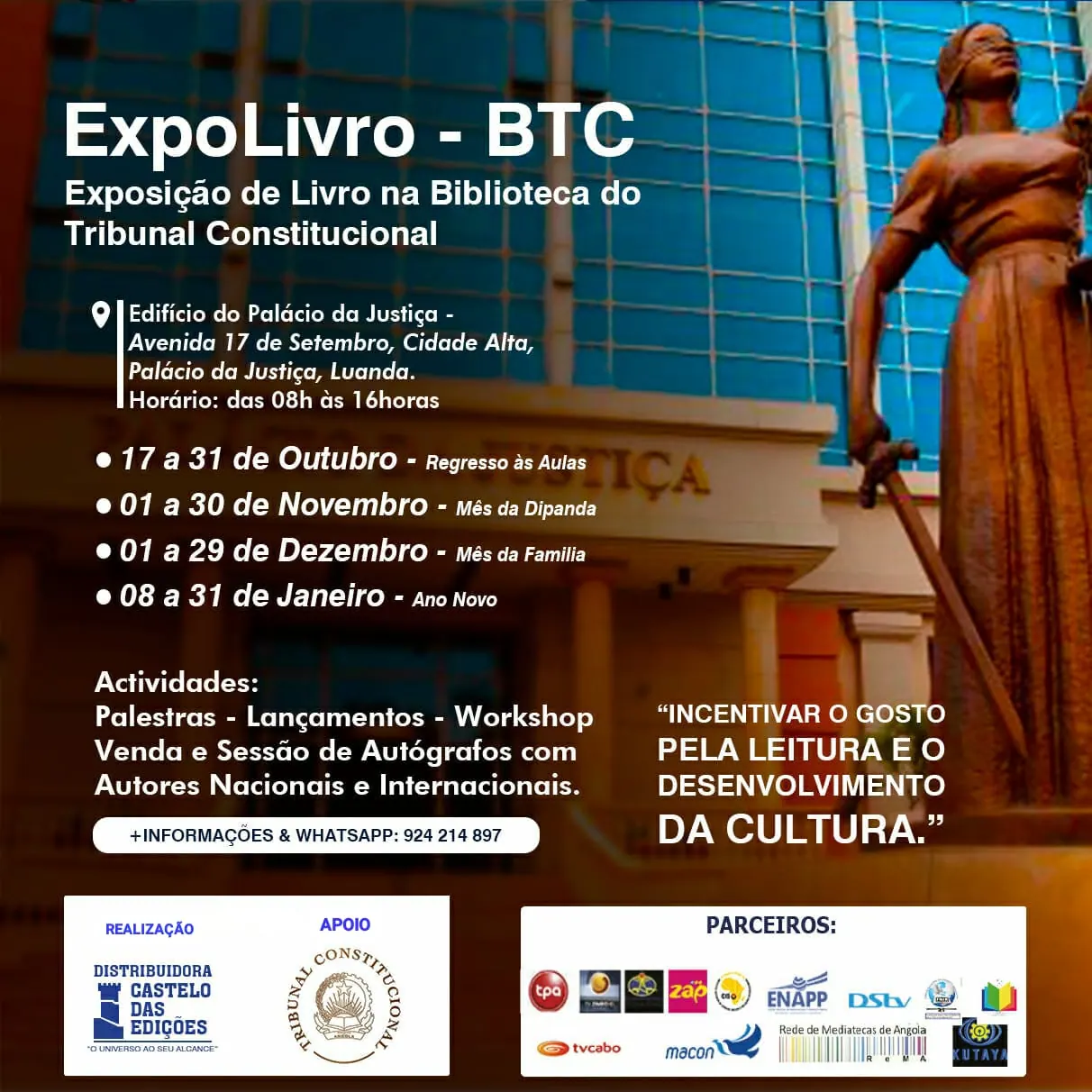Fotografia: ExpoLivro BTC