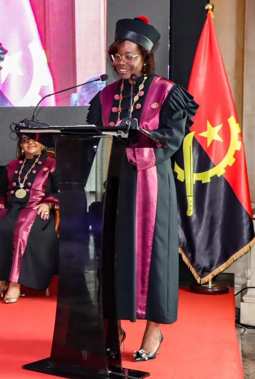 Fotografia: Jubilação das Juízas Conselheiras Conceição Sango e Josefa Neto e apresentação das Juízas Conselheiras Amélia Varela e Emiliana Margareth Quessongo