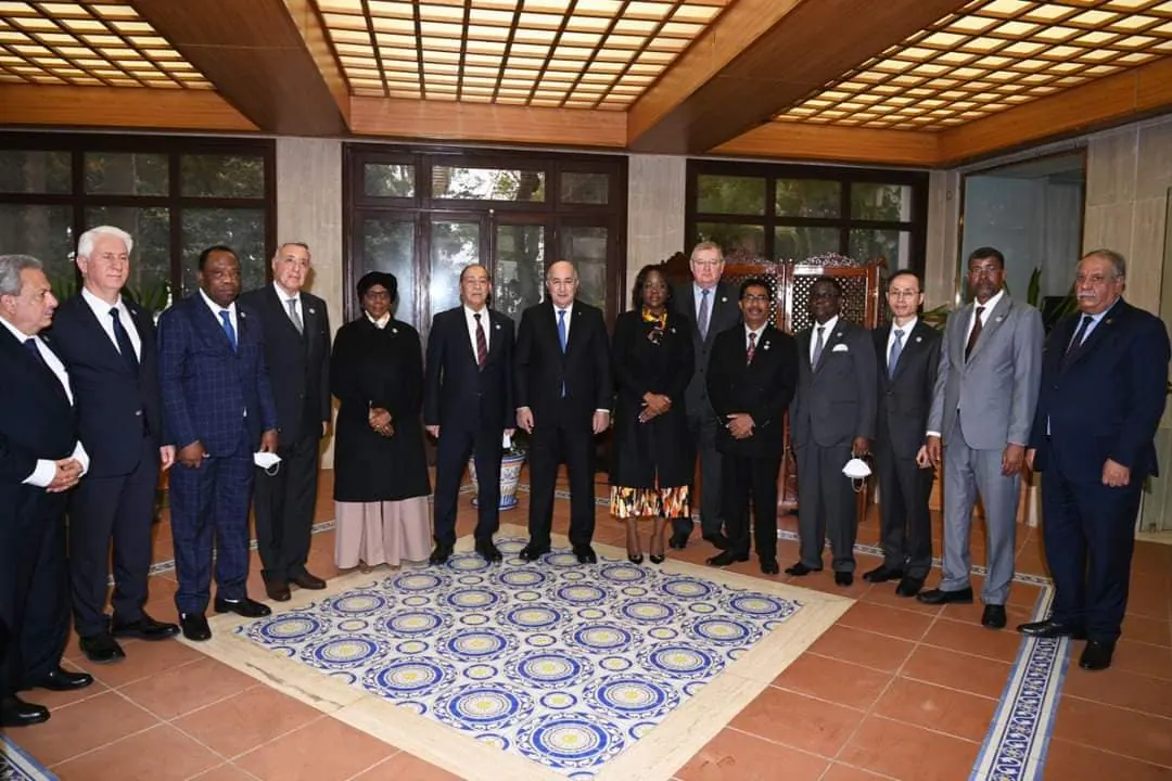 Fotografia: Presidente do Tribunal Constitucional participa em simpósio na Argélia