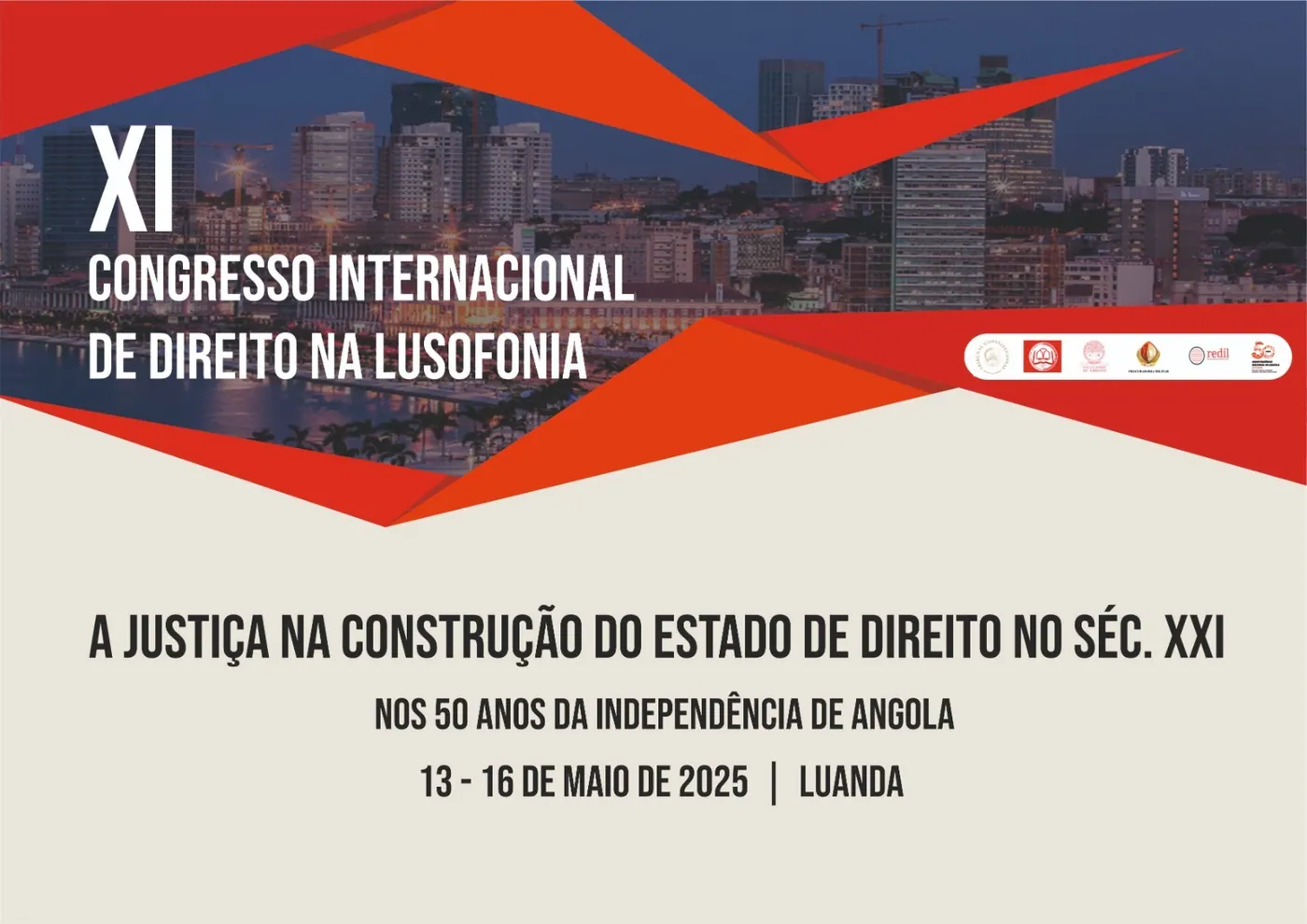 Fotografia: Luanda acolhe XI Congresso Internacional de Direito na Lusofonia