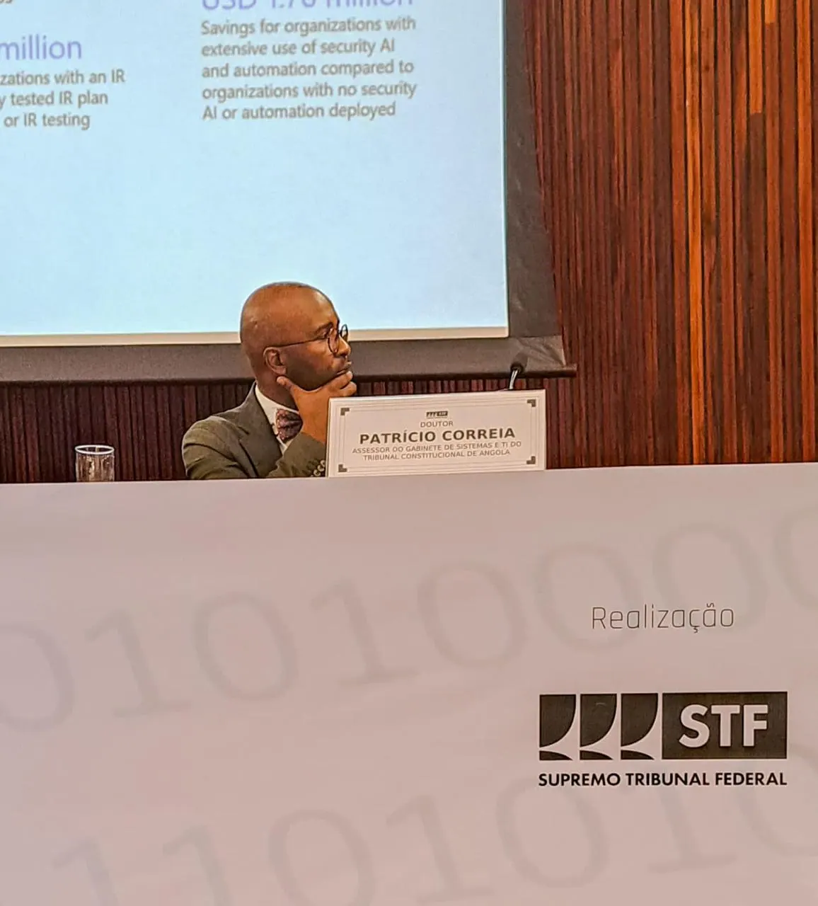 Fotografia: Seminário internacional de segurança cibernética nas cortes superiores
