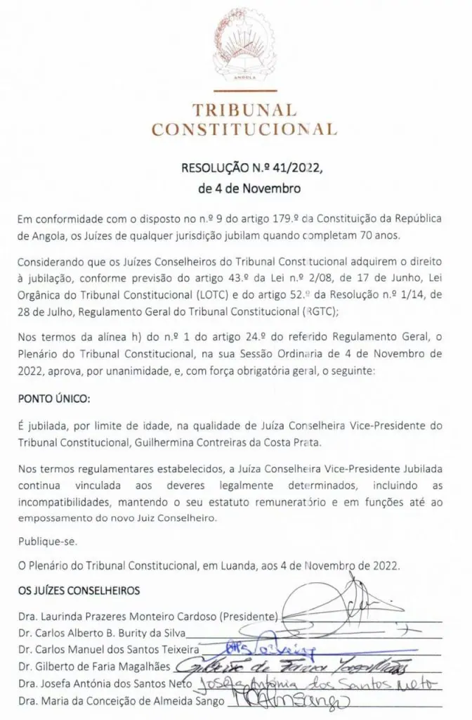 Fotografia: Resolução n.º 41/2022, de 4 de Novembro